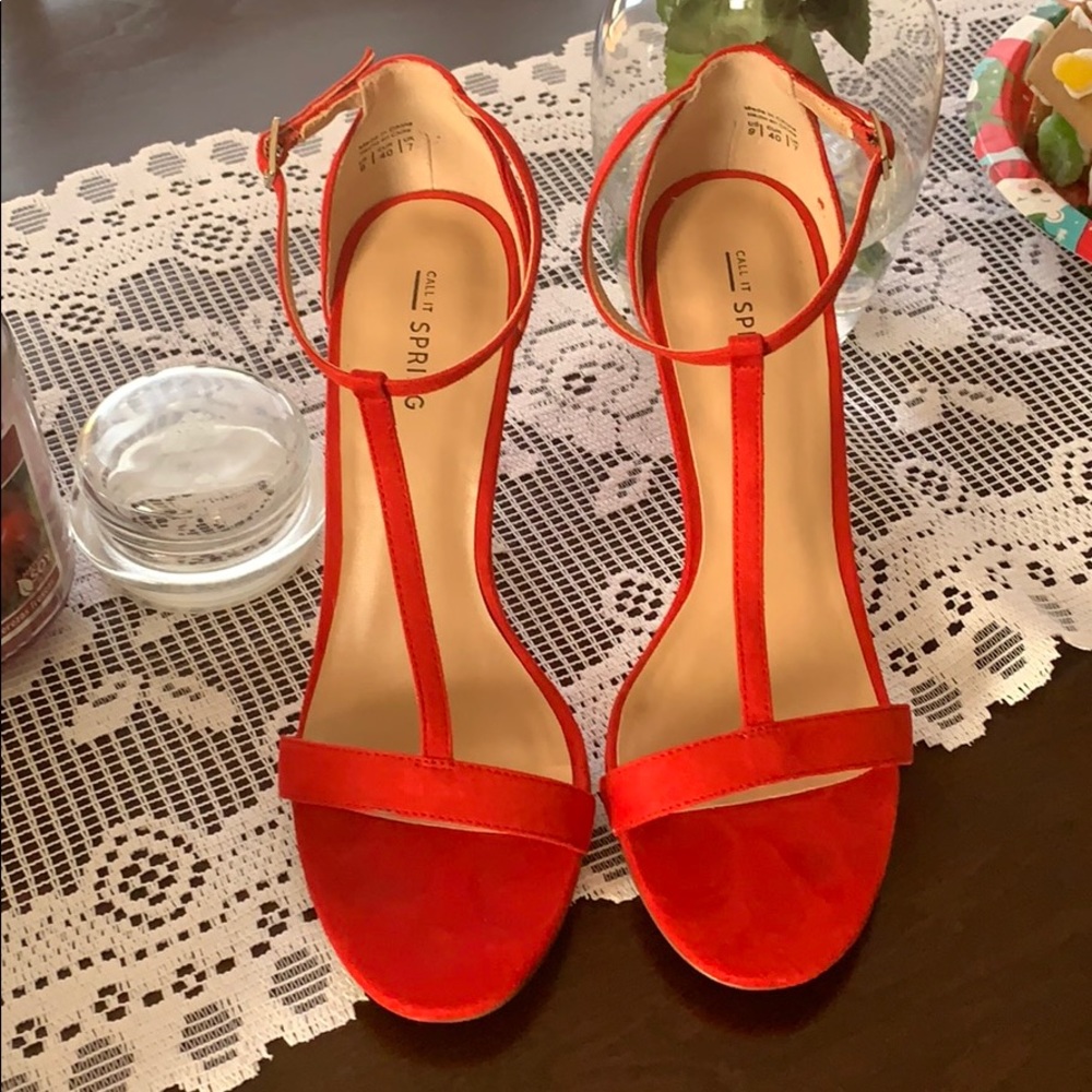 Red Call It Spring Heals